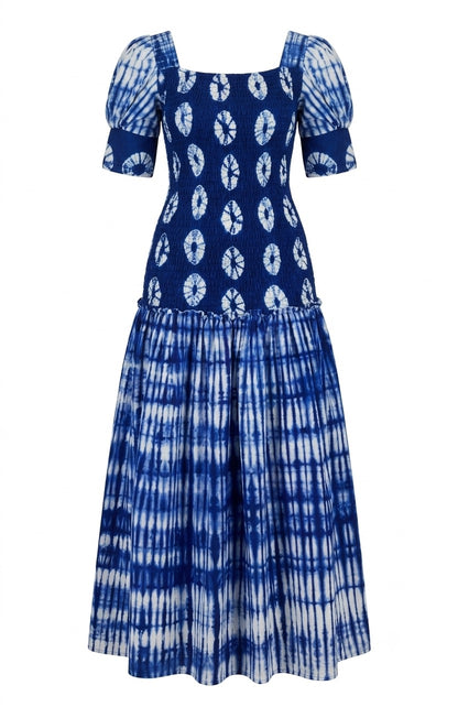 LEWA INDIGO DRESS