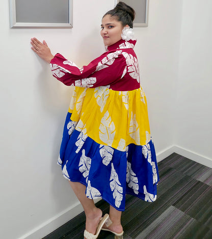 Oreke – Triple Harmony Flare Dress