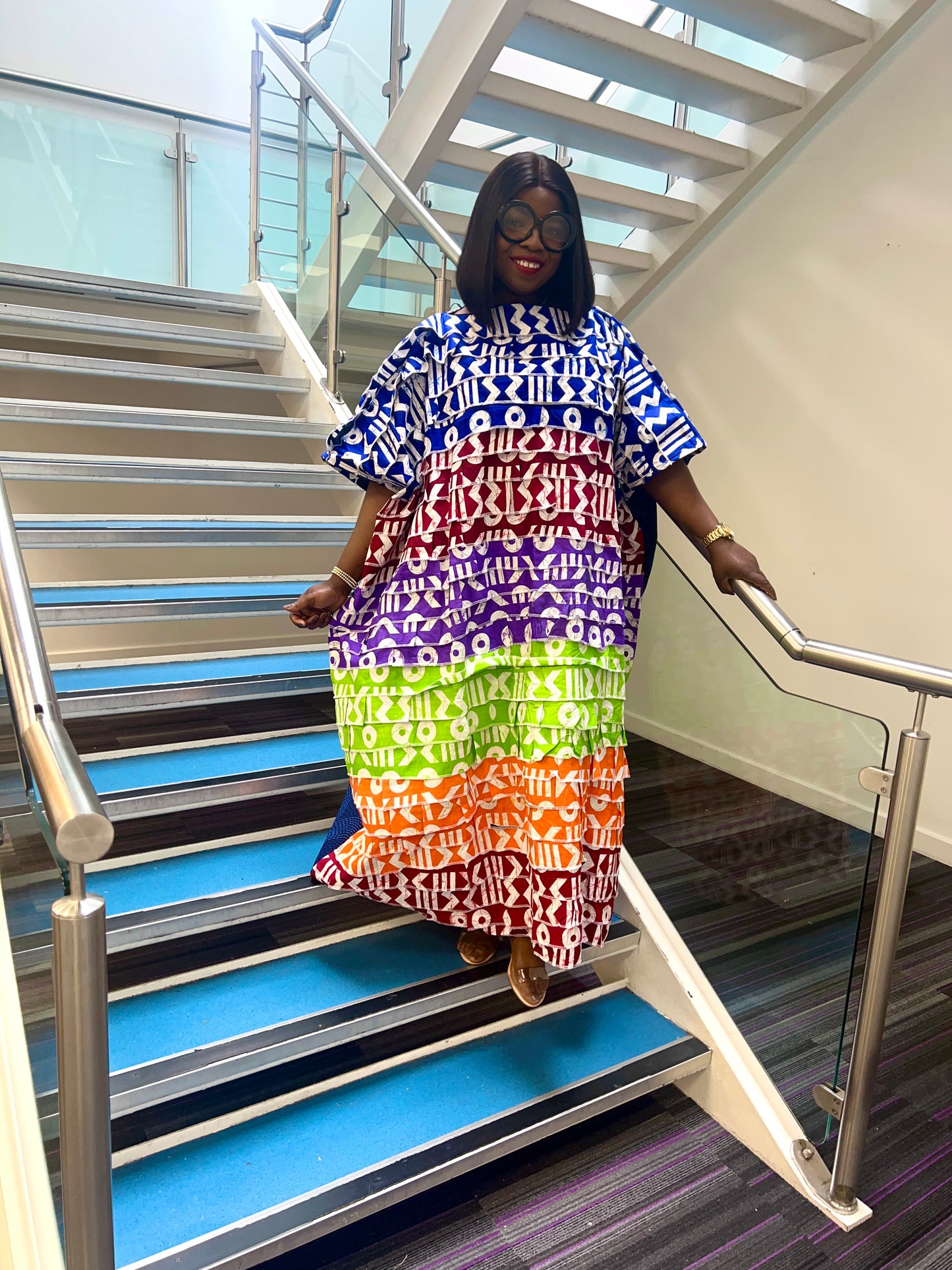 Anike – Geometric Symphony Dress