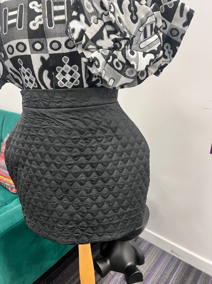 UGO - Quilted Structured Skirt