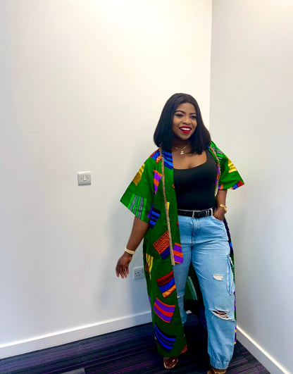 Adesuwa – Geometric Heritage Kimono