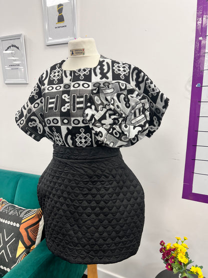 UGO - Quilted Structured Skirt