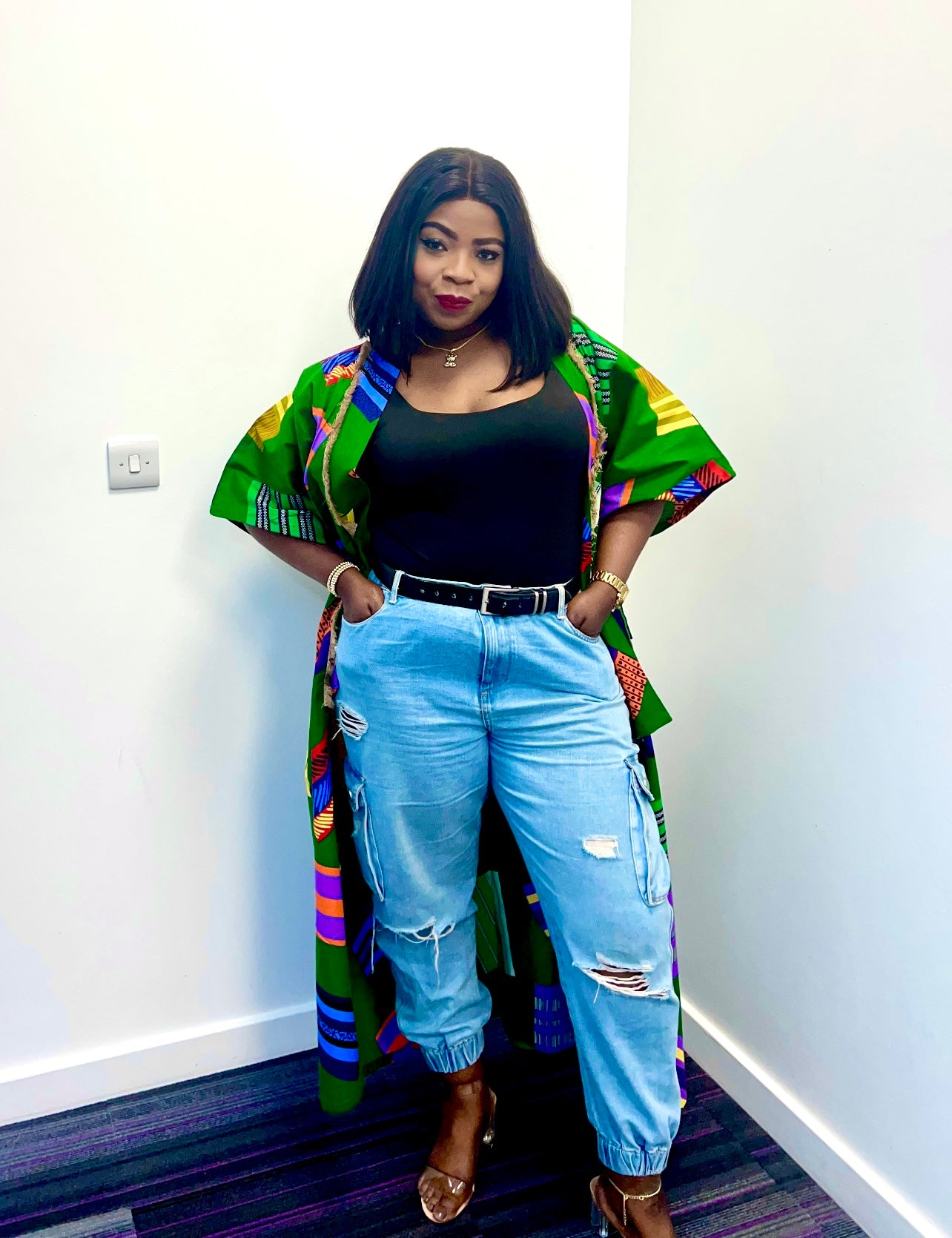 Adesuwa – Geometric Heritage Kimono