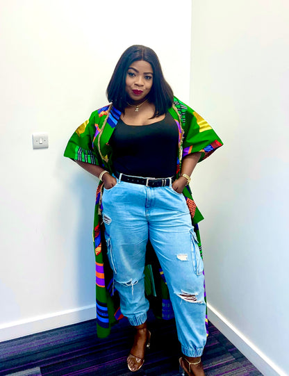 Adesuwa – Geometric Heritage Kimono