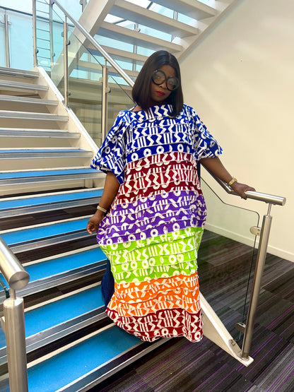 Anike – Geometric Symphony Dress