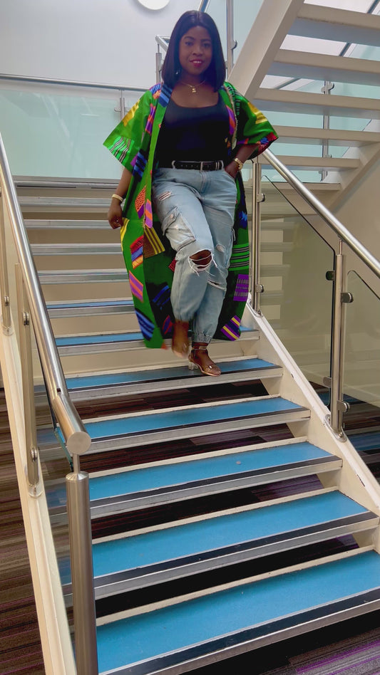 Adesuwa – Geometric Heritage Kimono